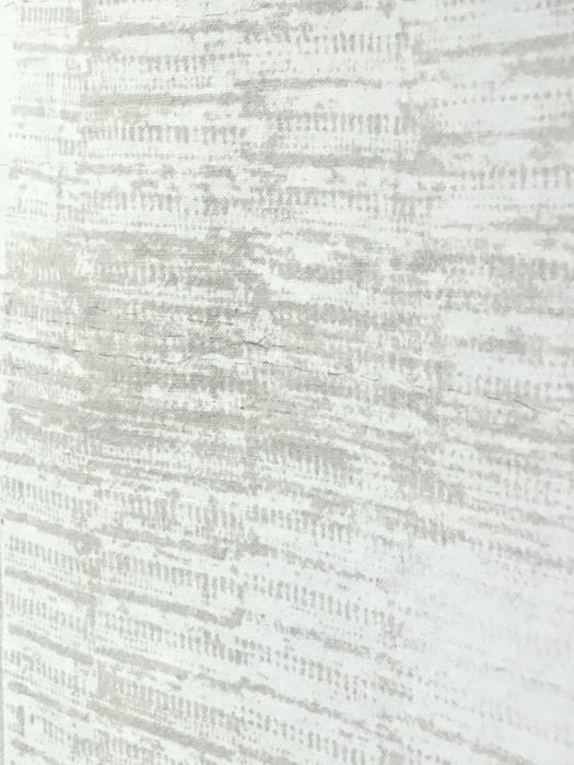 Utan titel, Broderi och textiltryck på bomull